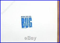Affiche Bilal Enki Bug La Tour Eiffel Estampe pigmentaire 150ex signée 40x50 cm