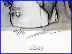 Affiche Bilal Enki I. A. Tome 02 Estampe pigmentaire 150ex signée 40x50 cm