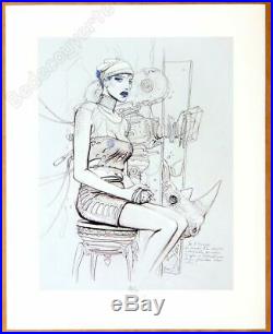 Affiche Bilal Enki L'inédit Estampe pigmentaire 99ex signée 40x50 cm