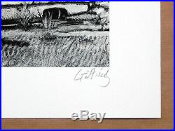 Affiche GOTTING East Texas Estampe pigmentaire 50ex signée 40x50 cm