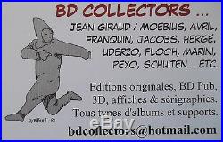 Affiche lithographie 30x40 cm Jeu vidéo PILGRIM Jean GIRAUD GIR MOEBIUS 1997