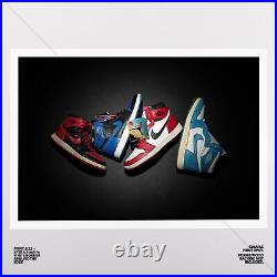 Air Jordan Poster Canvas Sneaker Shoe Sneakerhead Shoes Michael Wall Art Print 3