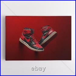 Air Jordan Poster Canvas Sneaker Shoe Sneakerhead Shoes Michael Wall Art Print 4