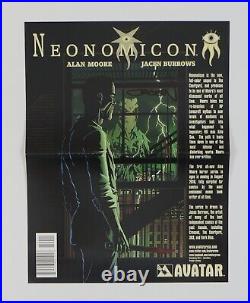 Alan Moore's Courtyard TPB/Neonomicon Poster 115 Incentive Pack SIGNED Burrows