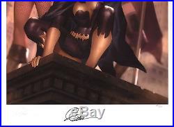 Alex Garner SIGNED Sideshow EXCLUSIVE Birds of Prey Art Print Batgirl Huntress