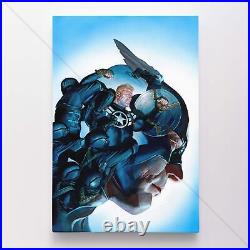 Alex Ross Captain America #14 Poster Canvas Marvel Comic Book Art Print