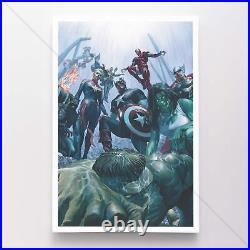Alex Ross Immortal Hulk 1 Poster Canvas Marvel Comic Cover Art Print