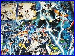 Alex Ross/Perez 65x29 Crisis poster 1JLA/Superman/Batman/Supergirl/Wonder Woman