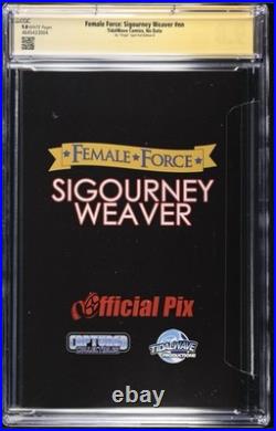 Aliens CGC SS 9.8 Signed By 1986 Cast x6 Sigourney Weaver Movie Poster Variant