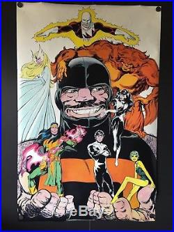 Alpha Flight Vintage Poster John Byrne (Marvel, 1984) 22 x 34 High Grade VF