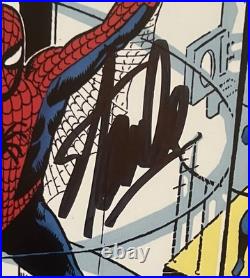 Amazing Spider-Man #1 Litho Signed by Stan Lee w COA! Ditko Art Not A Comic HOT