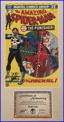 Amazing Spider-Man #129 Litho Signed by Stan Lee w COA! Kane/Romita Not A Comic