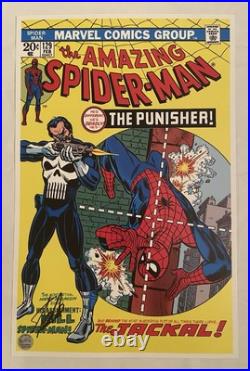 Amazing Spider-Man #129 Litho Signed by Stan Lee w COA! Kane/Romita Not A Comic