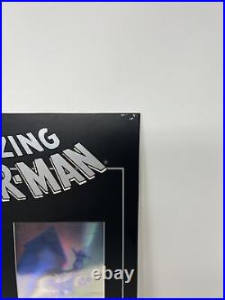 Amazing Spider-Man 1992 Signed Stan Lee 51/2500 4 Panel Holographic Poster Board