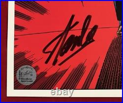 Amazing Spider-Man #50 Litho Signed by Stan Lee w COA! Romita Art Not A Comic