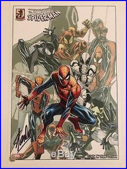 Amazing Spider-Man Print by Humberto Ramos Signed by Stan Lee