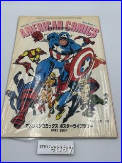 American Comics Poster Library / Avengers Spiderman X-Men Thor Hulk 1978 Japan