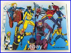 American Comics Poster Library / Avengers Spiderman X-Men Thor Hulk 1978 Japan