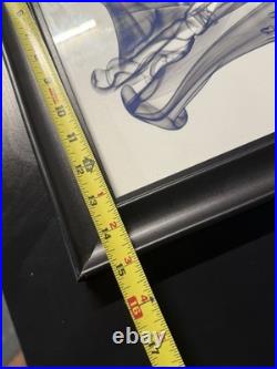 American Contemporary Superhero Smoke Poster of Batman 19X 15