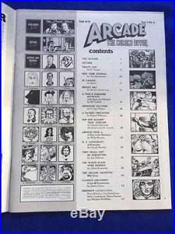Arcade. The Comics Revue No. 3 Fall-1975 R. Crumb And Charles Bukowski