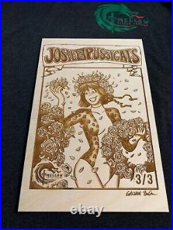 Archie Psychedelic Rock Poster HOMAGE Variant GRATEFUL DEAD WOOD COVER 3/3