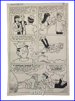 Archie comics poster vintage Signed