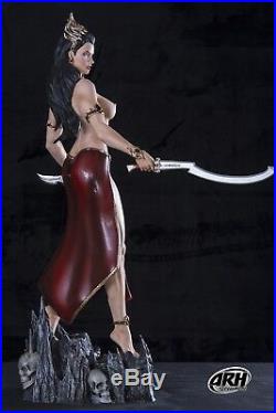 Arkhalla Fight EX Statue 1/4th Scale ARH Studios New with Comics & Poster