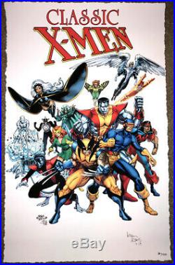 Arthur Adams SIGNED LE Art Print AP Artist Proof X-Men Wolverine Storm Phoenix