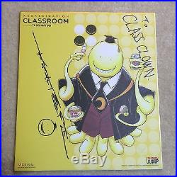 Assasination Classroom signed Yusei Matsui Print Poster 2016 NYCC