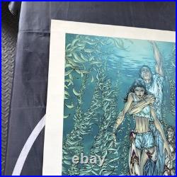 AutographedFATHOM Poster, Michael Turner, 18x27.5, 2000 Top Cow Dynamic Forces