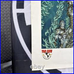 AutographedFATHOM Poster, Michael Turner, 18x27.5, 2000 Top Cow Dynamic Forces