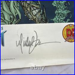 AutographedFATHOM Poster, Michael Turner, 18x27.5, 2000 Top Cow Dynamic Forces