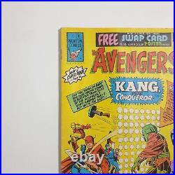 Avengers #8 1975 Newton Comics 1st Appearance Of Kang Poster Attached Australian