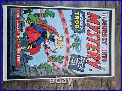 Avengers Thor Marvel Comics LOT of 4 17.5 by 11.5 Laminated Comics Art Sign