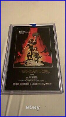 BARBARIC 1 Foil Conan Poster Homage Variant Limited To 100 VF/NM Vault Comics