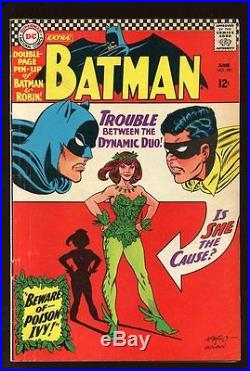 BATMAN #181 VERY GOOD+ 1st POISON IVY / With POSTER 1966 DC COMICS