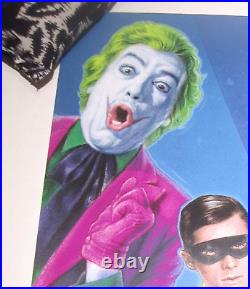 BATMAN'66 Print Poster Robin Joker Catwoman Riddler Penguin Doug Pagacz x/215