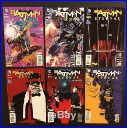 BATMAN ETERNAL #1 52 Comic Books DC New 52 FULL SET Scott Snyder +Promo Poster