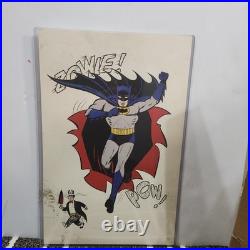 BATMAN ROBIN NATIONAL PERIODICAL PUBLICATIONS poster set x 2 1966 11x17 RARE