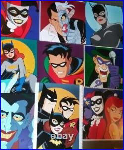 BATMAN THE ANIMATED SERIES BRUCE TIMM SIGNED WB VINTAGE ART HARLEY QUINN 90s
