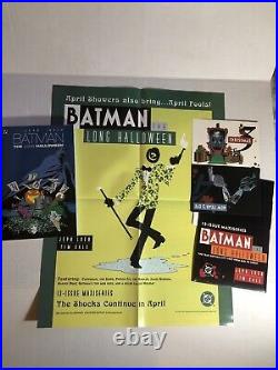 BATMAN THE LONG HALLOWEEN Trade Paperback + PROMO Poster & Display with Stand