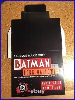 BATMAN THE LONG HALLOWEEN Trade Paperback + PROMO Poster & Display with Stand