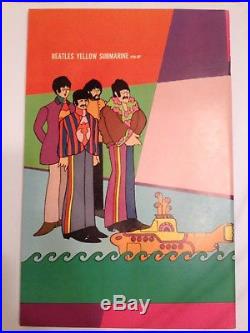 BEATLES YELLOW SUBMARINE COMIC GOLD KEY, 1968 WithPOSTER, INTACT! HIGH GRADE