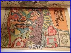 BEATLES YELLOW SUBMARINE COMIC GOLD KEY, 1968 WithPOSTER, INTACT! HIGH GRADE
