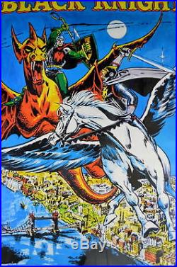 BLACK KNIGHT POSTER Marvelmania MAIL ORDER ONLY 1970 Avengers