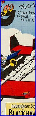 BLACKHAWK 1965 #8 Alter Ego AIRPLANE = POSTER Comic Book 10 SIZES 18 4.5 FEET