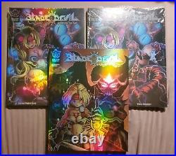 BLADE DEVIL Ghosts of the Past 3 Books + Posters -Sick Fox Studios -NEW