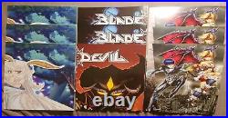 BLADE DEVIL Ghosts of the Past 3 Books + Posters -Sick Fox Studios -NEW