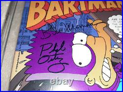 Bartman #1 Bongo Comics CGC SS 9.6 with poster Signed Bill Morrison & Phil Ortiz