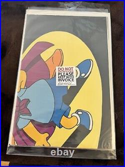 Bartman #1 Bongo Group, 1993 Silver Foil Cover with Bartman Poster CGC 9.8